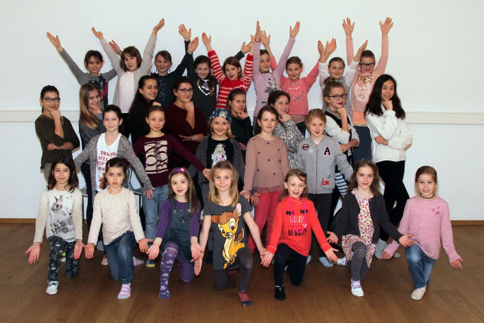 Gruppenphoto Tanzprobe Mission Possible