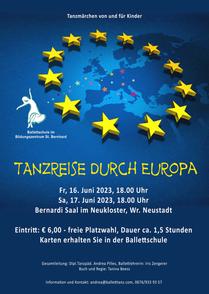 Tanzmärchen 2023 - Tanzreise durch Europa